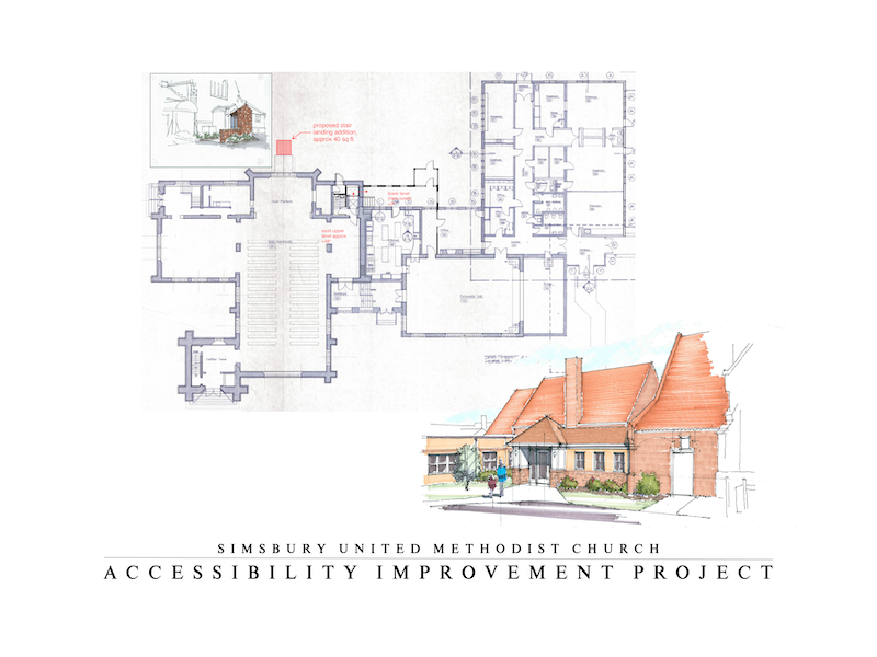 Architect's rendering of the Accessibility Project