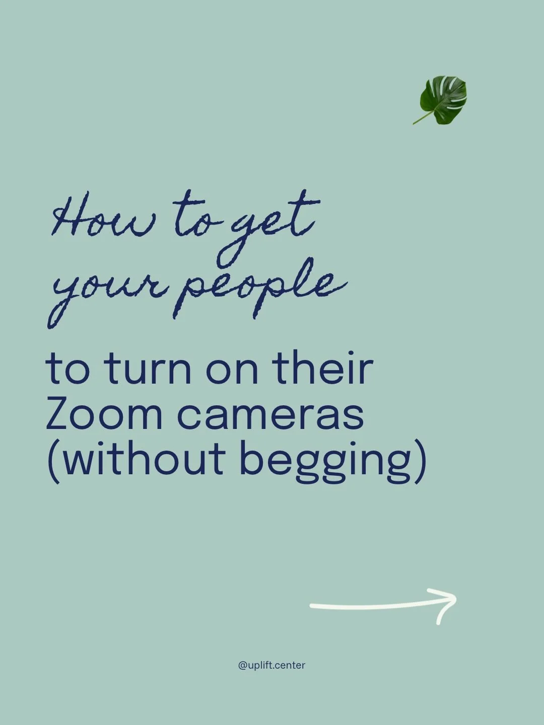 People want to engage and be seen with others (ahem, turn on their Zoom cameras) when they feel accountable for their role within the collective experience (ahem, Zoom call). Here are 3 quick belonging hacks to turn your people-as-audience-members in
