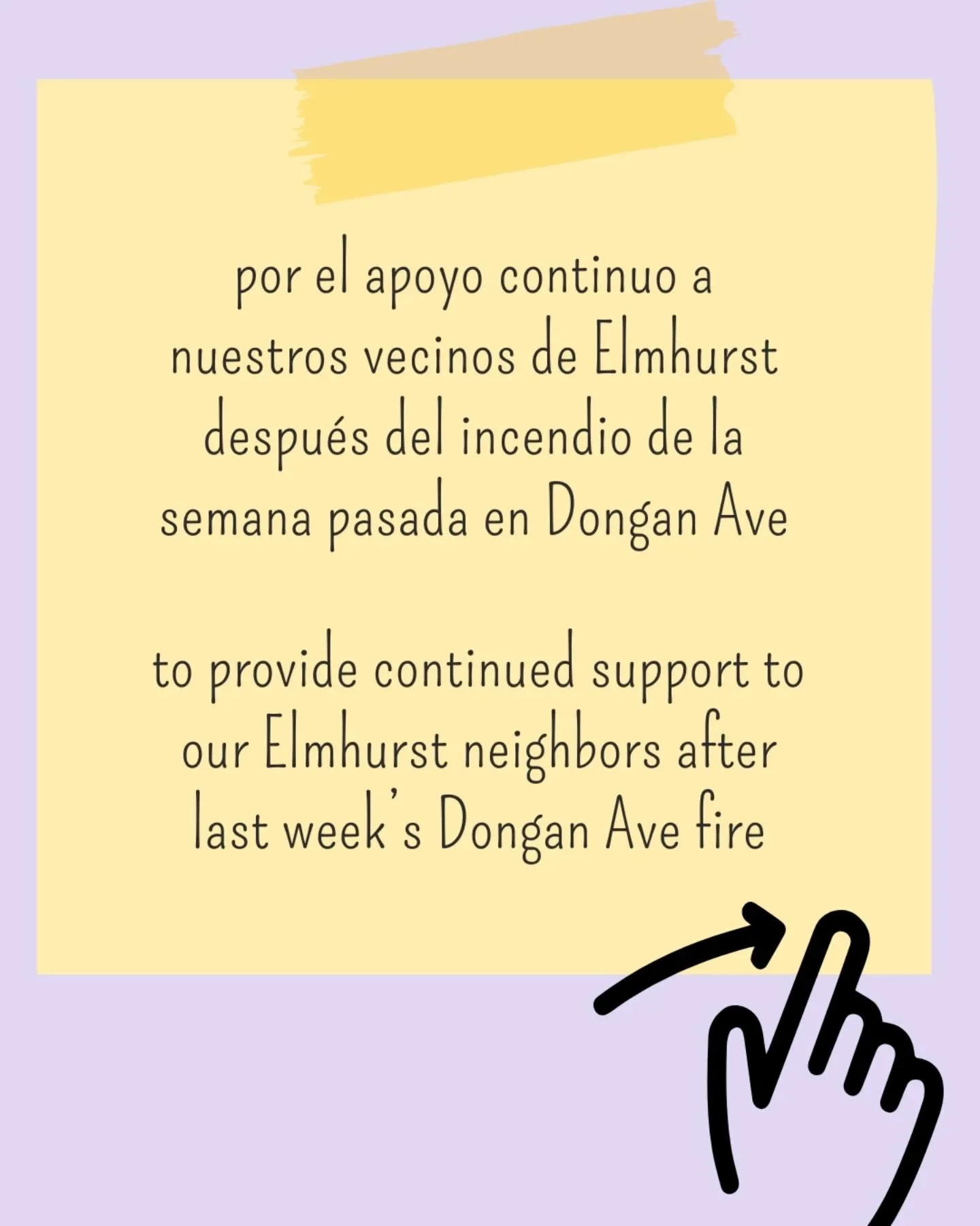 please repost and give what you can. God rest Miguelina and Emma Alcantra. Que Dios te guarde.

Familias, vecinos y congregaciones est&aacute;n ayudando a nuestros vecinos desplazados por esta tragedia. Las necesidades que incluimos son en su mayor&i