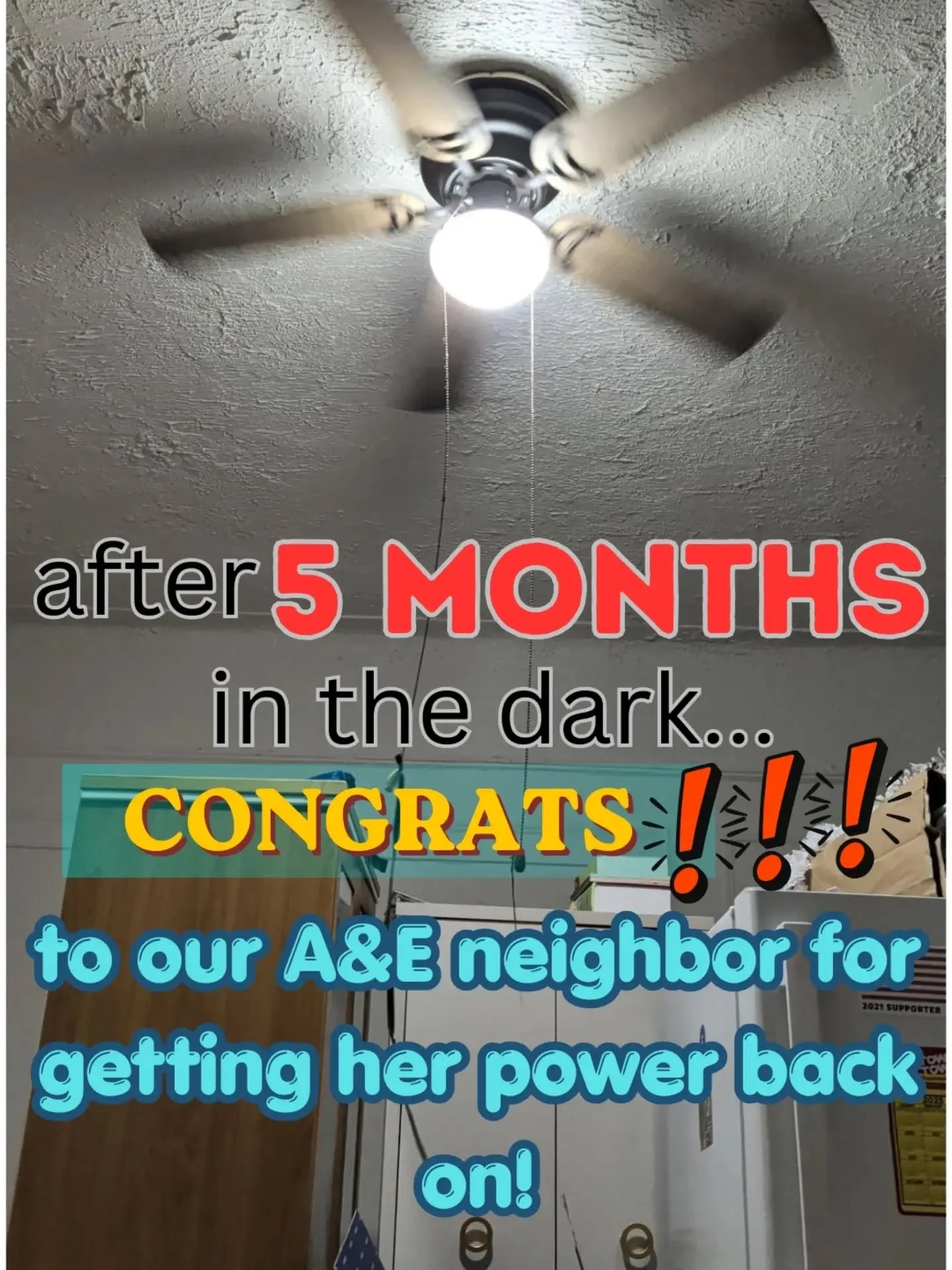 A reminder that we need to know our building neighbors and organize..Our Astoria neighbor in her 70s just went 5 months without electric/gas. Leasing issues and ensuing account discrepancies with conEd led the utility company to cut her power. 

When