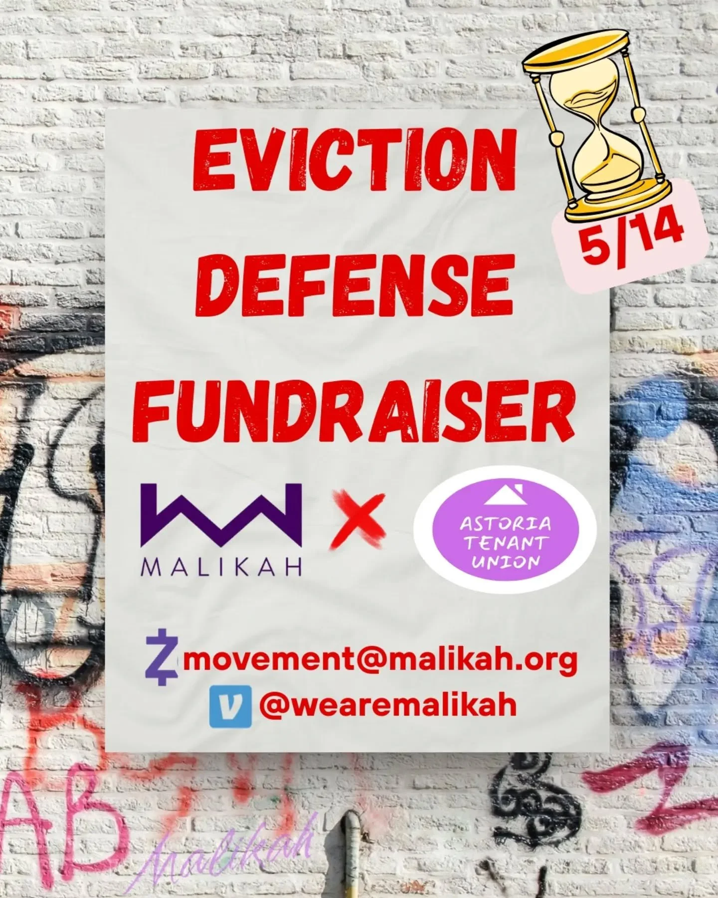 Queens! We need to put this money on the table Thursday morning in housing court to keep this fam housed in their unit while we obtain legal counsel and long-term rental assistance to fight this attempted eviction. Thank you so much, whatever you can