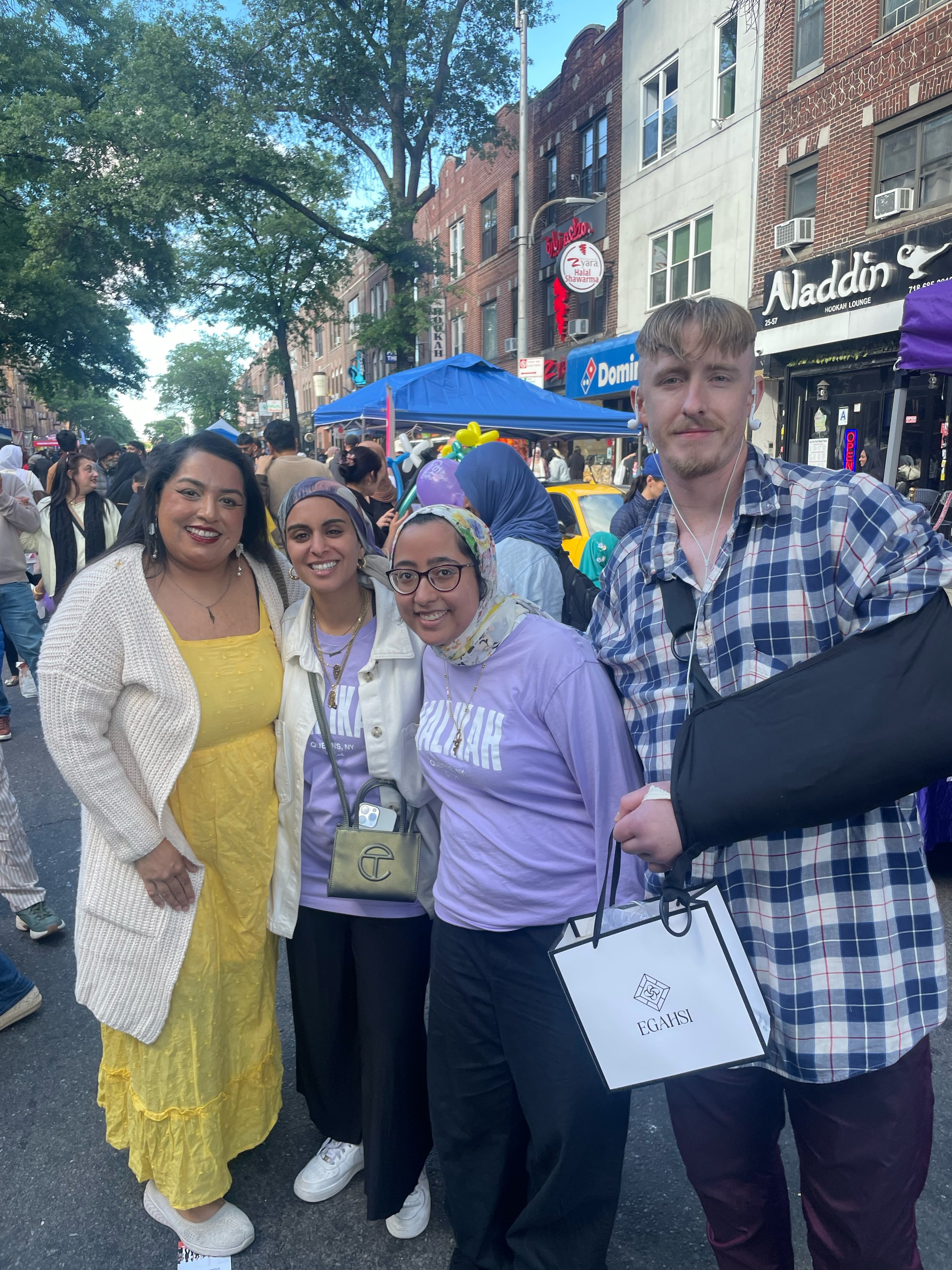 Eid Mubarak! We at ATU so happy to support @wearemalikah @ranaabdelhamid Eid market!

#eid #astoria #queens