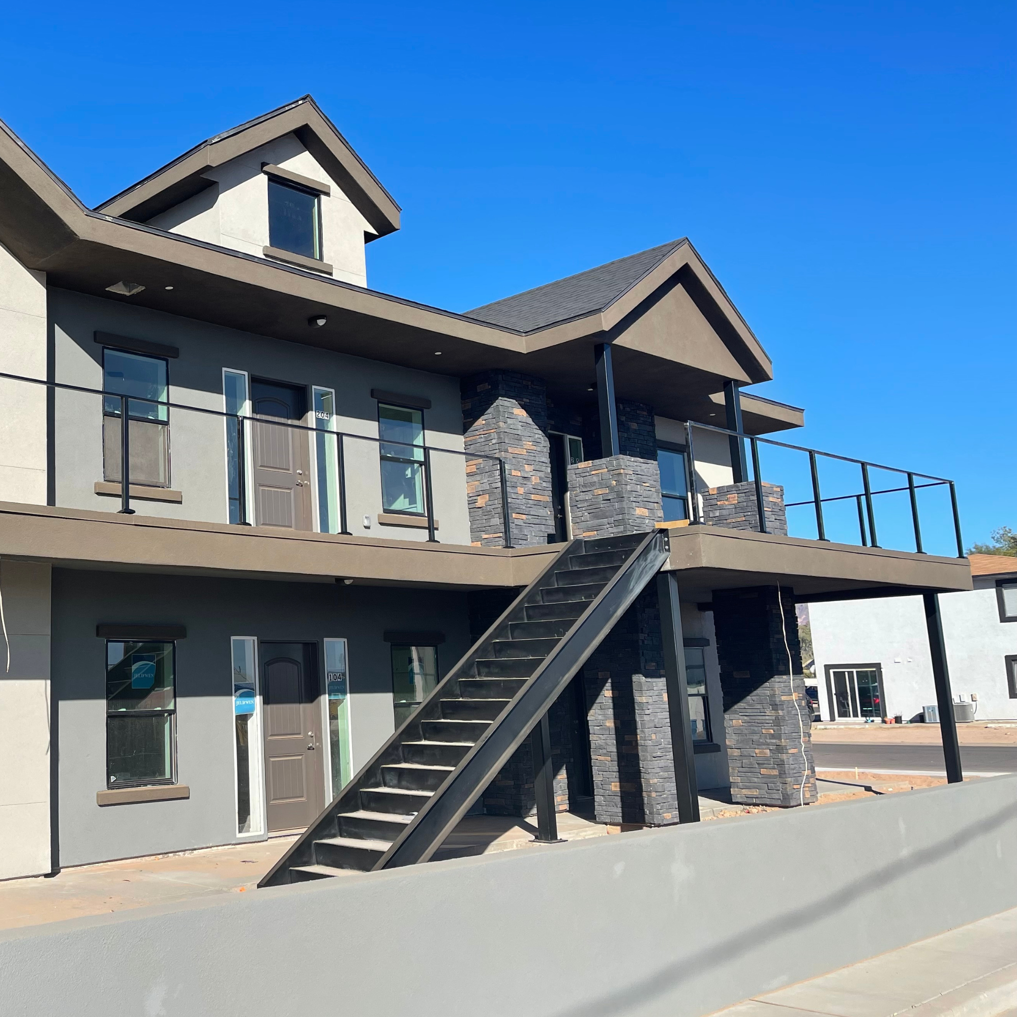 Custom Steel Railing | Balcony, Stair & Walkway Railing.