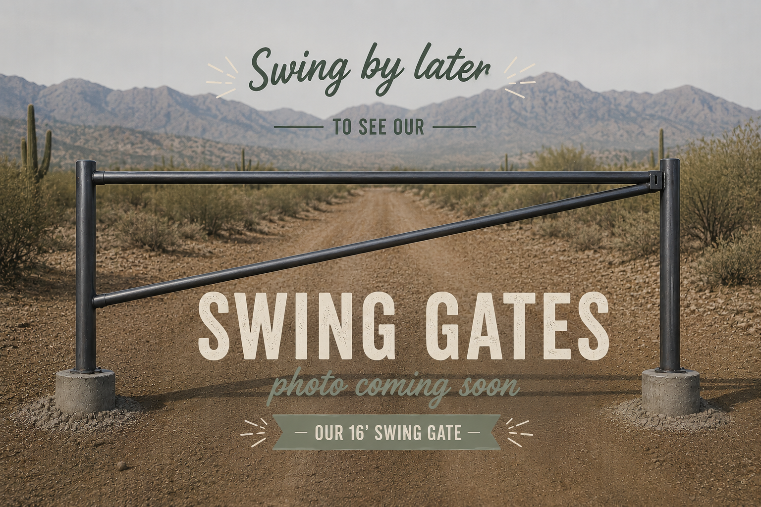 14ft Swing Gate