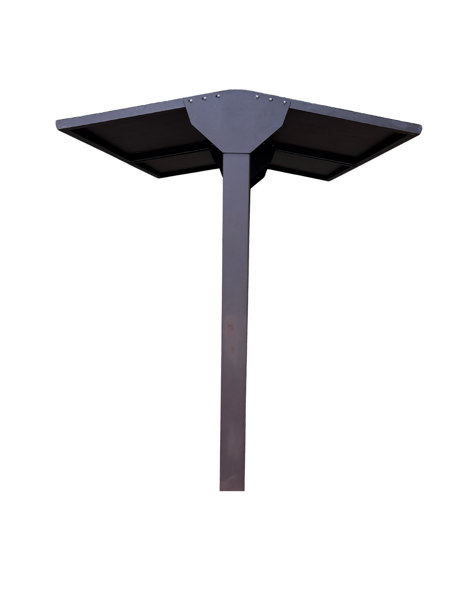 Add A Full Roof To Your Single Panel Base Kiosk