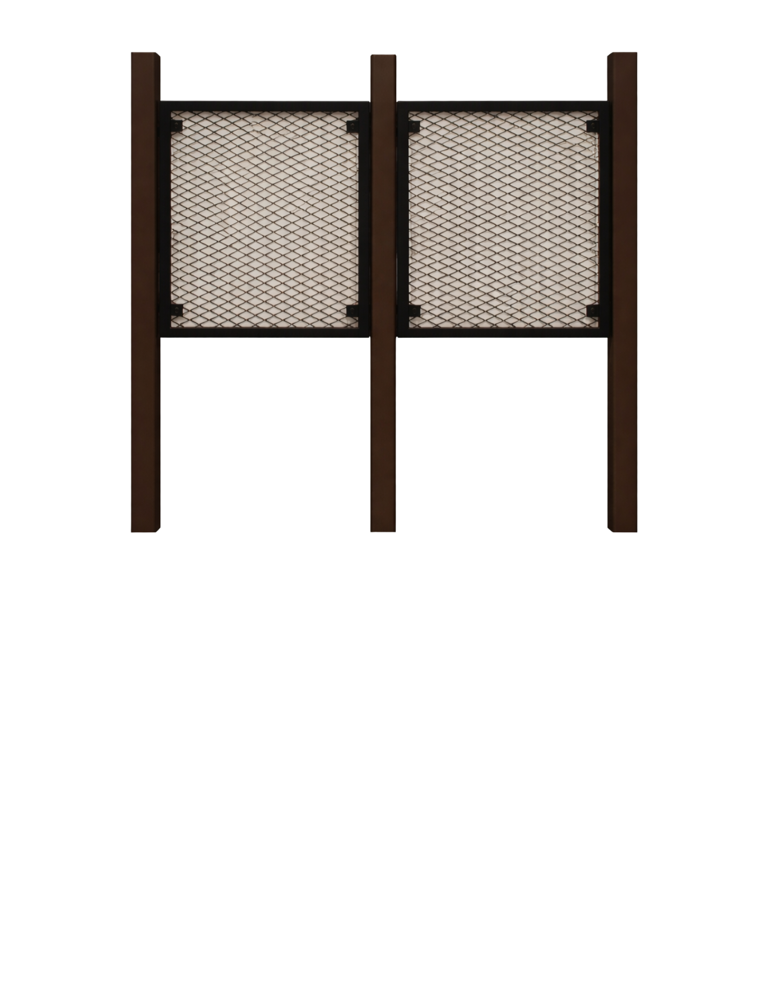 Canopy Double Panel Kiosk 49"x49"