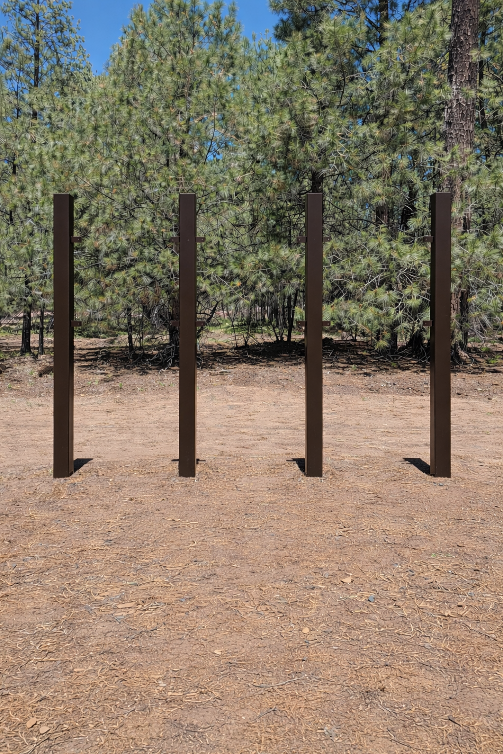 Trail Tri Panel Kiosk