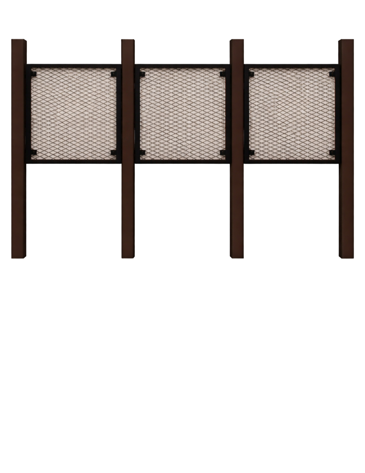 Canopy Tri Panel Kiosk 49"x49"