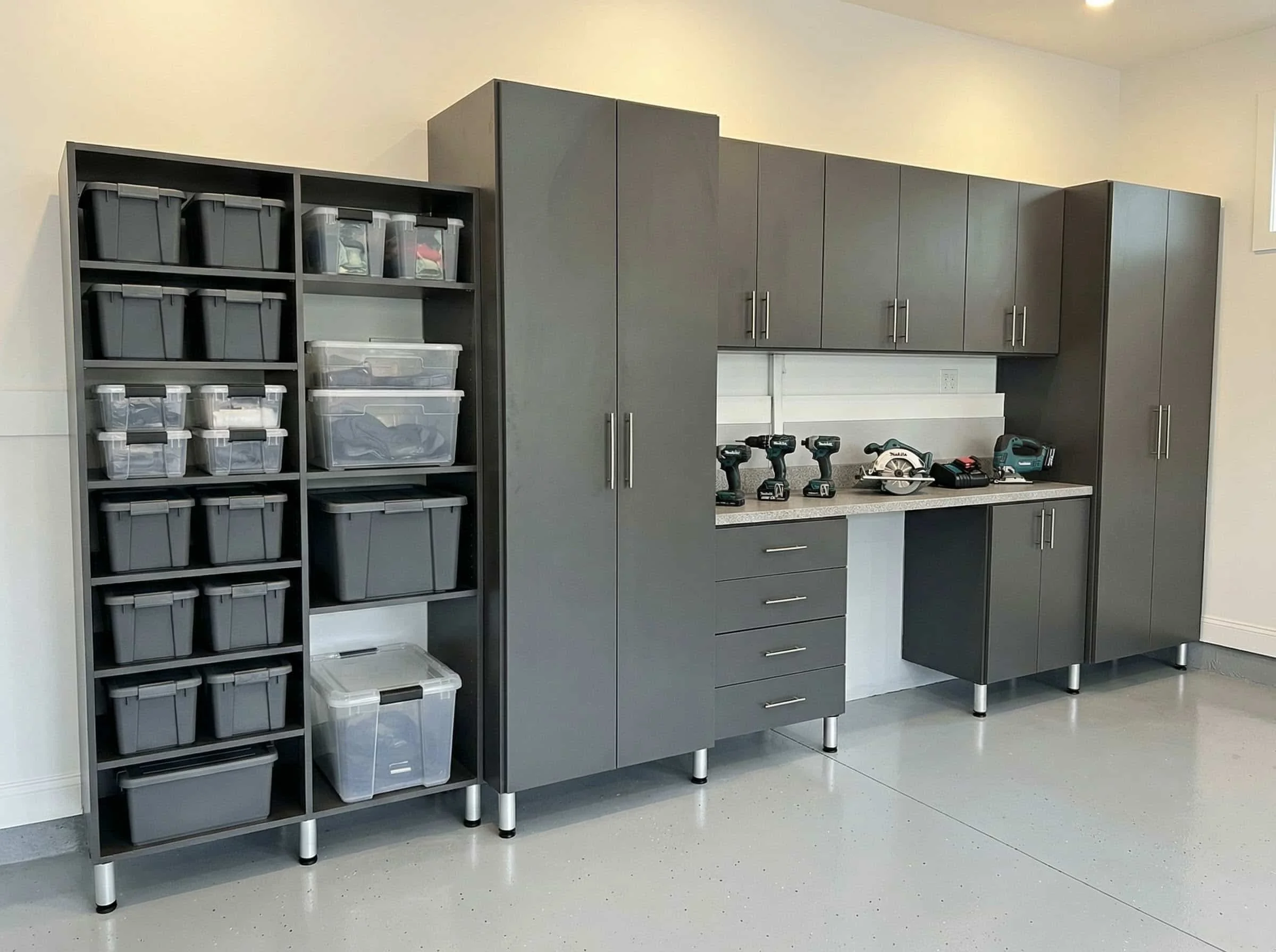 Custom Garage Shelves