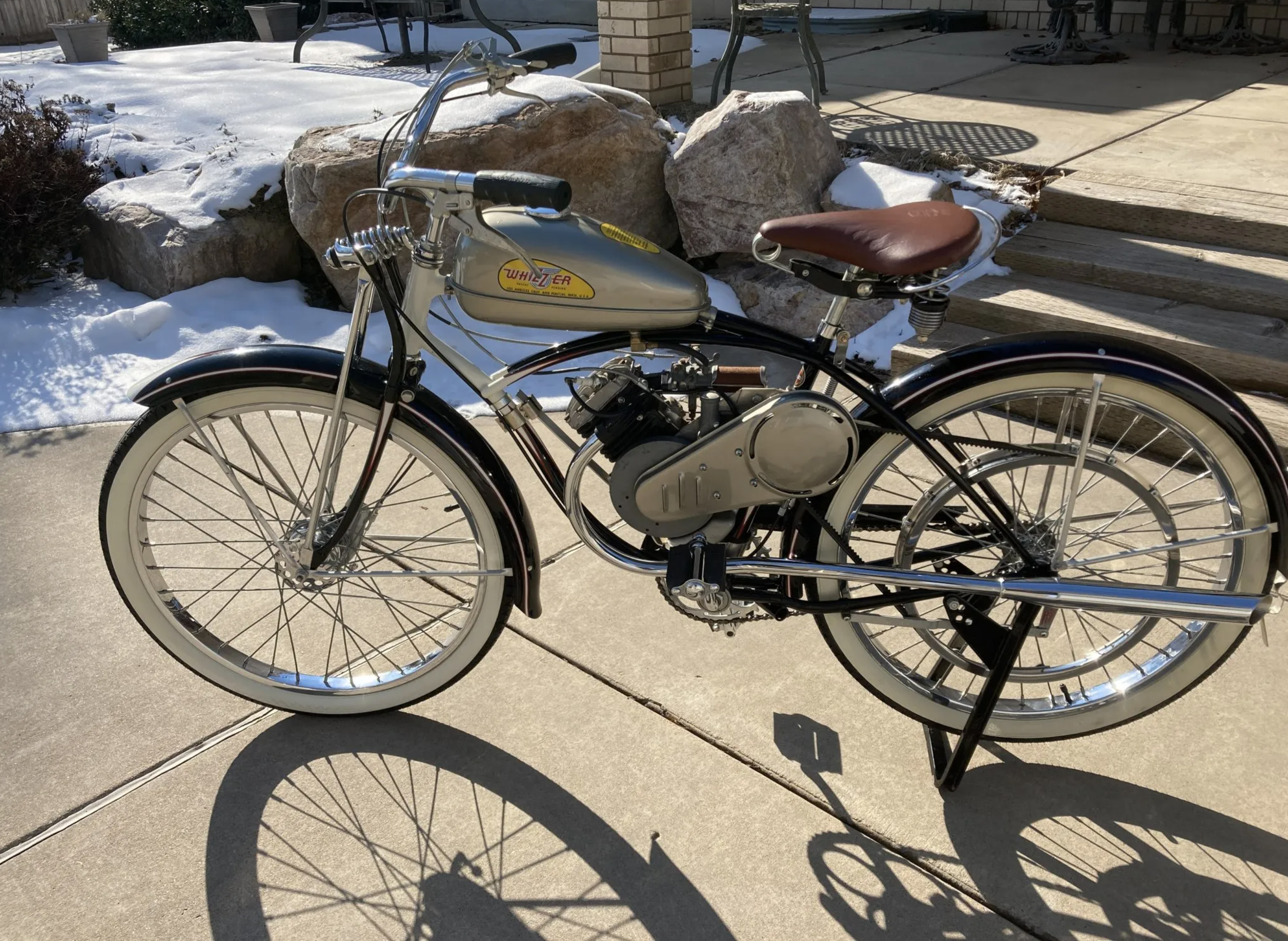 1948 Schwinn Whizzer Motorbike