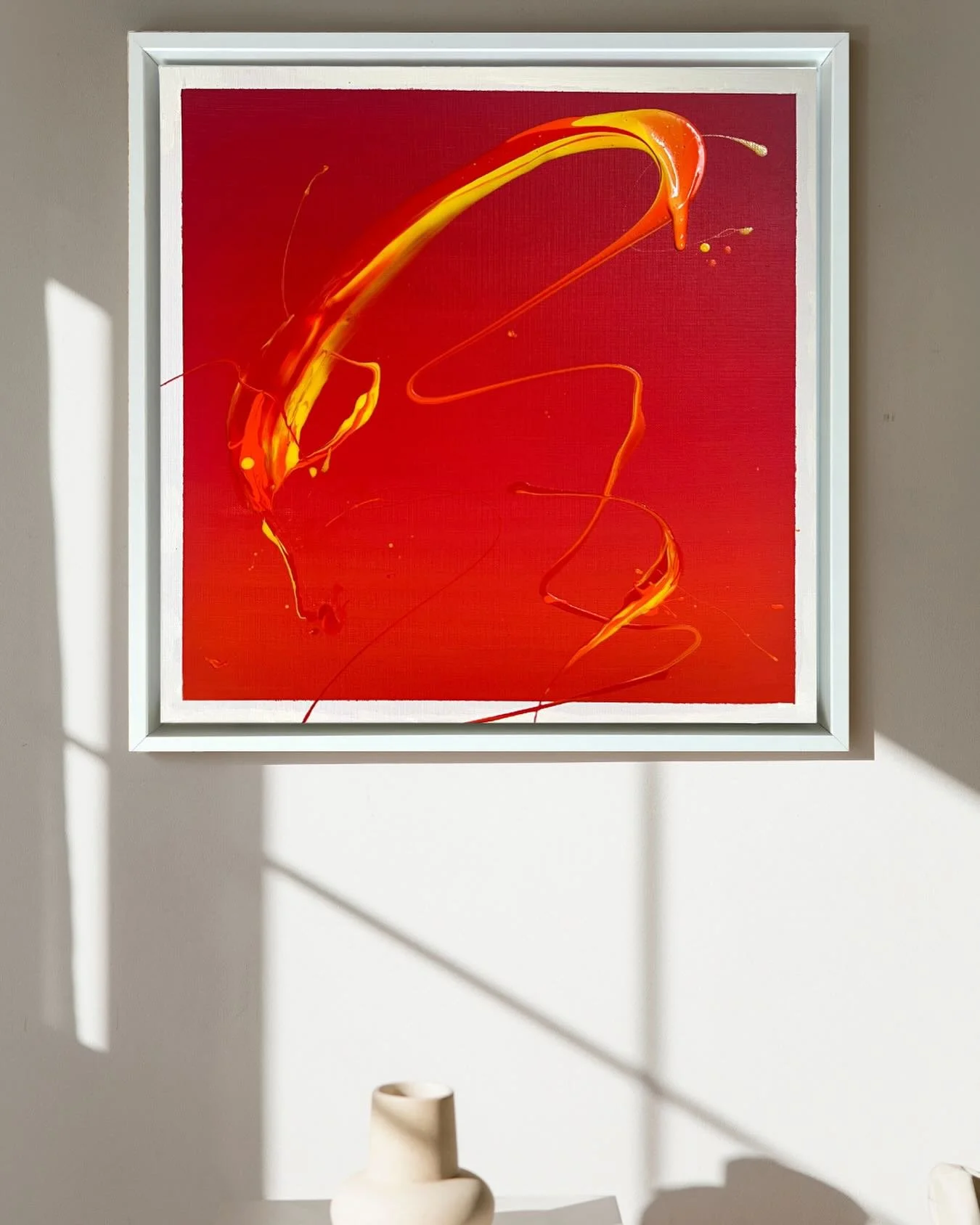 What do you see? How would you call it? 🔥

50cmx50cm
Acrylic on Canvas 

#redpainting #acrylicpaintings #abstract