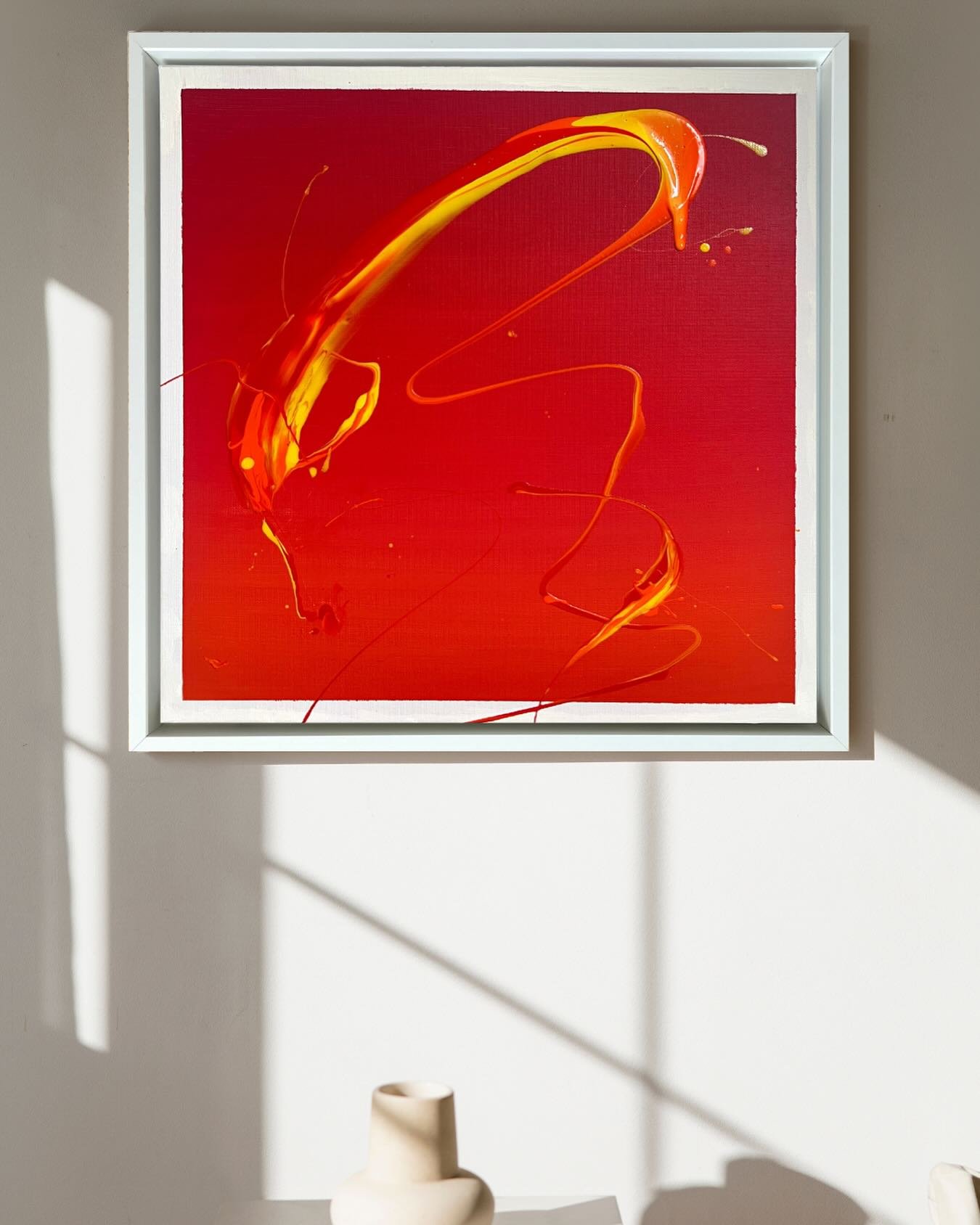 What do you see? How would you call it? 🔥

50cmx50cm
Acrylic on Canvas 

#redpainting #acrylicpaintings #abstract