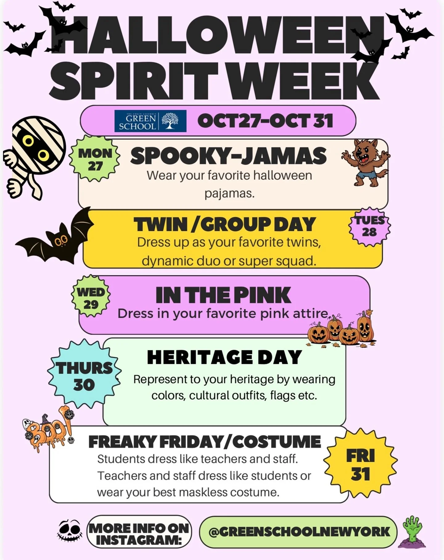 SPIRT WEEK 👻