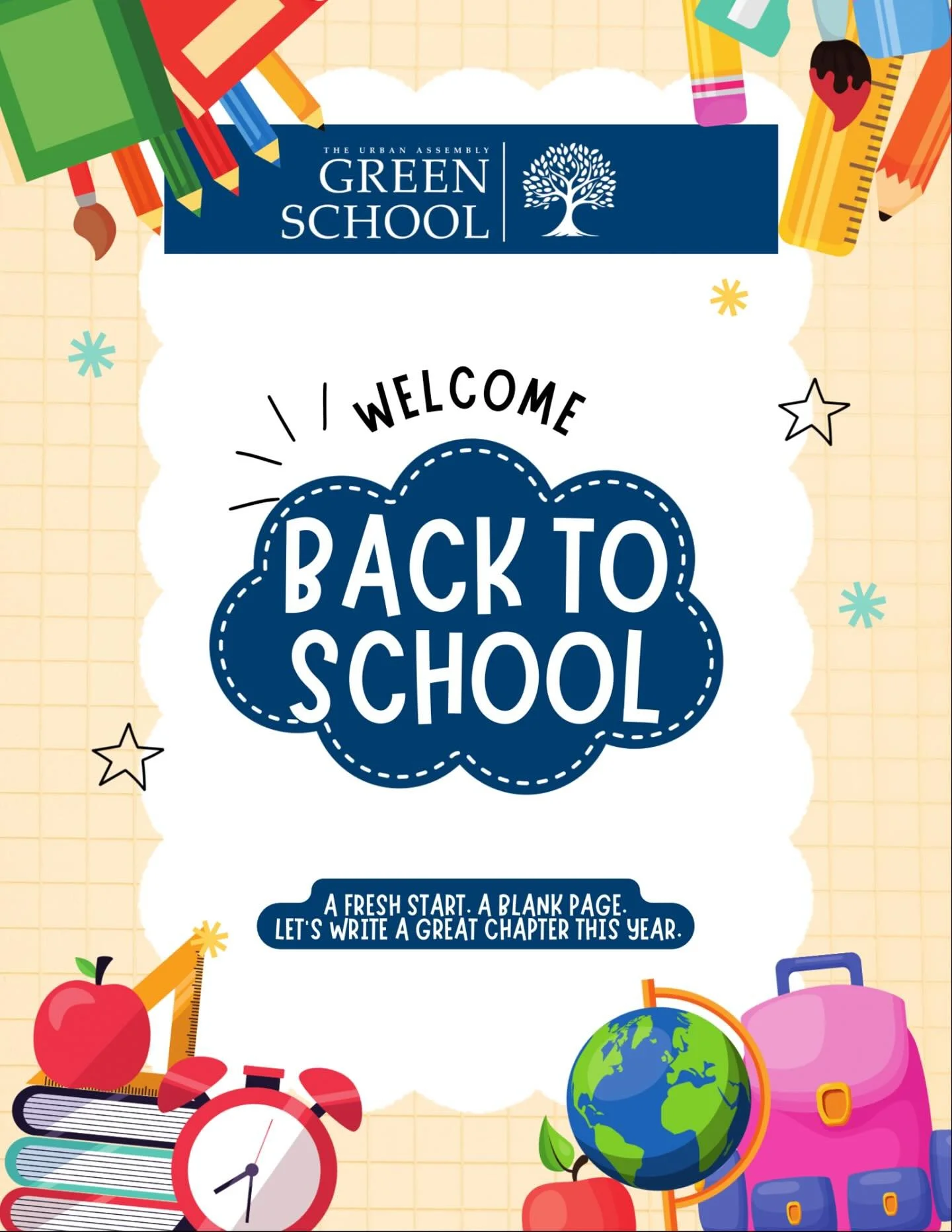 Welcome back to school! ✨📚 Wishing all students a year filled with learning, growth, new friendships, and exciting opportunities. Let&rsquo;s make this your best year yet! 🌟💡

First Day Arrival!
Students will be greeted outside in the tennis court