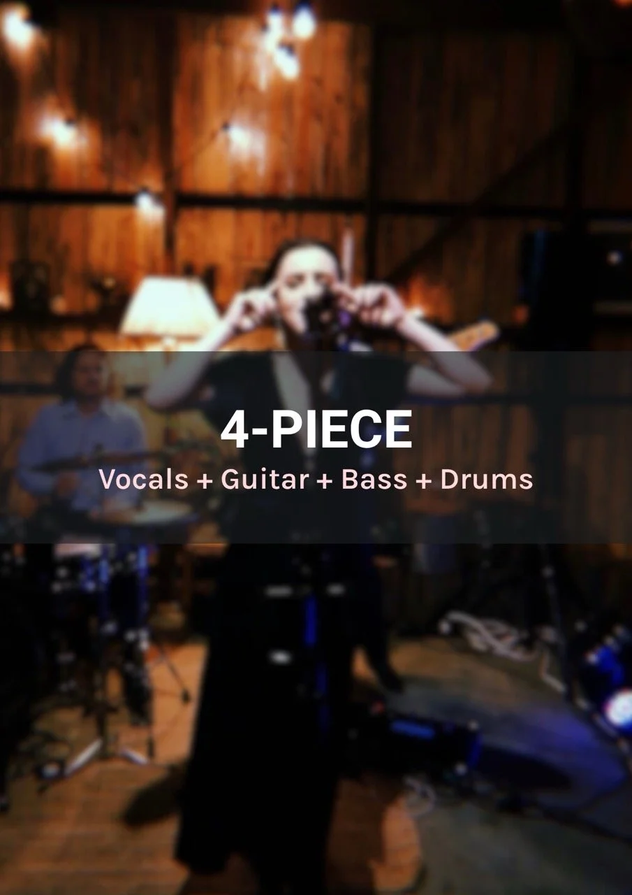 4-piece Brisbane wedding band performing for reception guests