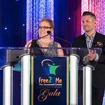 Carrie co-hosts with Corey Adel at the Free2Be Steadward Center Galla 