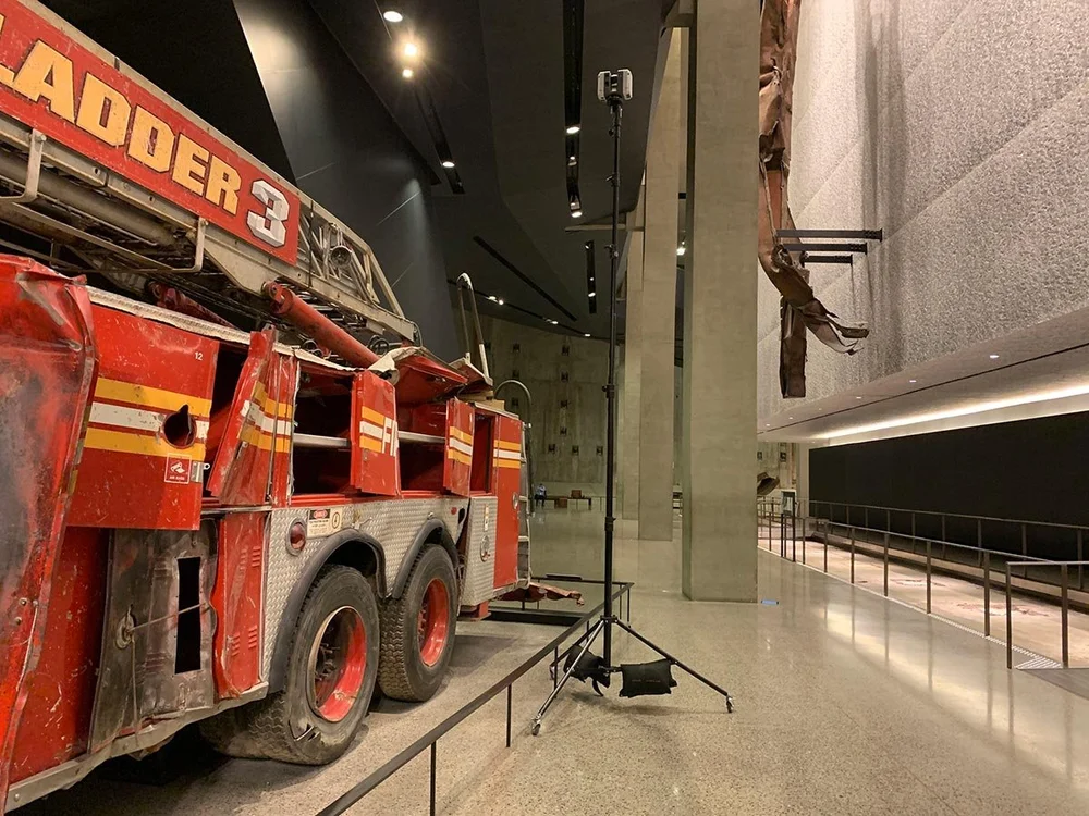 Preserving Heroism: 3D Scanning of Ladder 3 Firetruck
