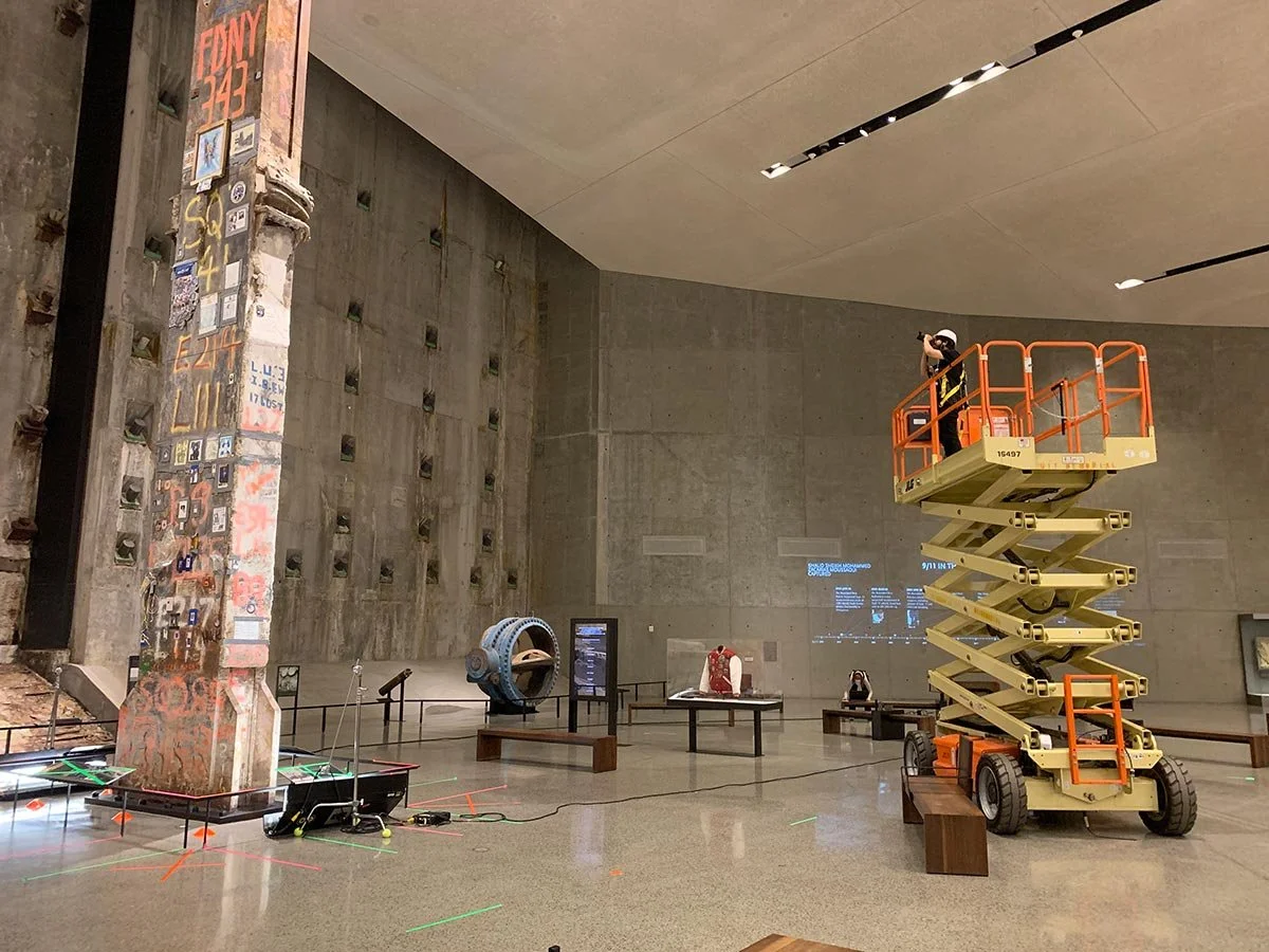 Creating a Digital Twin of The Last Column at the 9/11 Museum