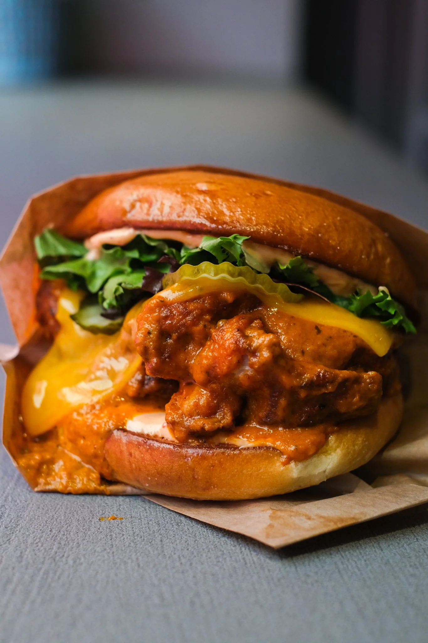 The Butter Chicken Burger – Only at Sidechick, Nørrebro