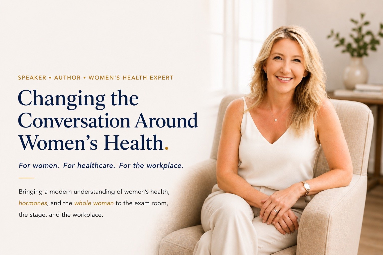 Marcia Jones, NP, women’s health expert, speaker and author, changing the conversation around women’s health, hormones and whole-person care.