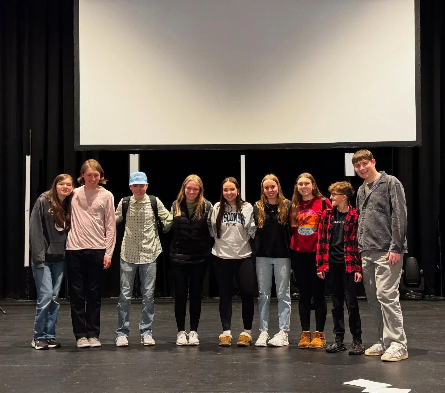 What a great day at Fine Arts! Three of our students received invitations to Nationals in Orlando this summer! Great job everyone!

Jonah received an invitation to nationals for his short sermon, Matthew for his percussion solo, and Mara for her artw