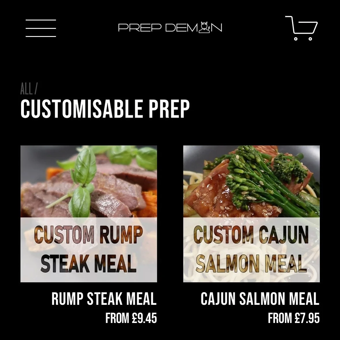 Many of you have been getting custom prep already through Instagram. It&rsquo;s now available on the website so you don&rsquo;t have to deal with talking to me😉

Subscription bundles pending next. @dalt.tomlinson has only been waiting about 8 months