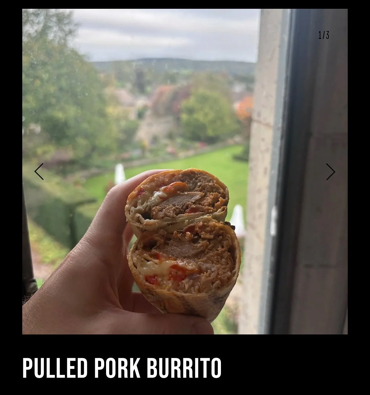 Imagine the sexy BBQ Pulled pork, slapped into the incredible burritos. UNBELIEVABLE.