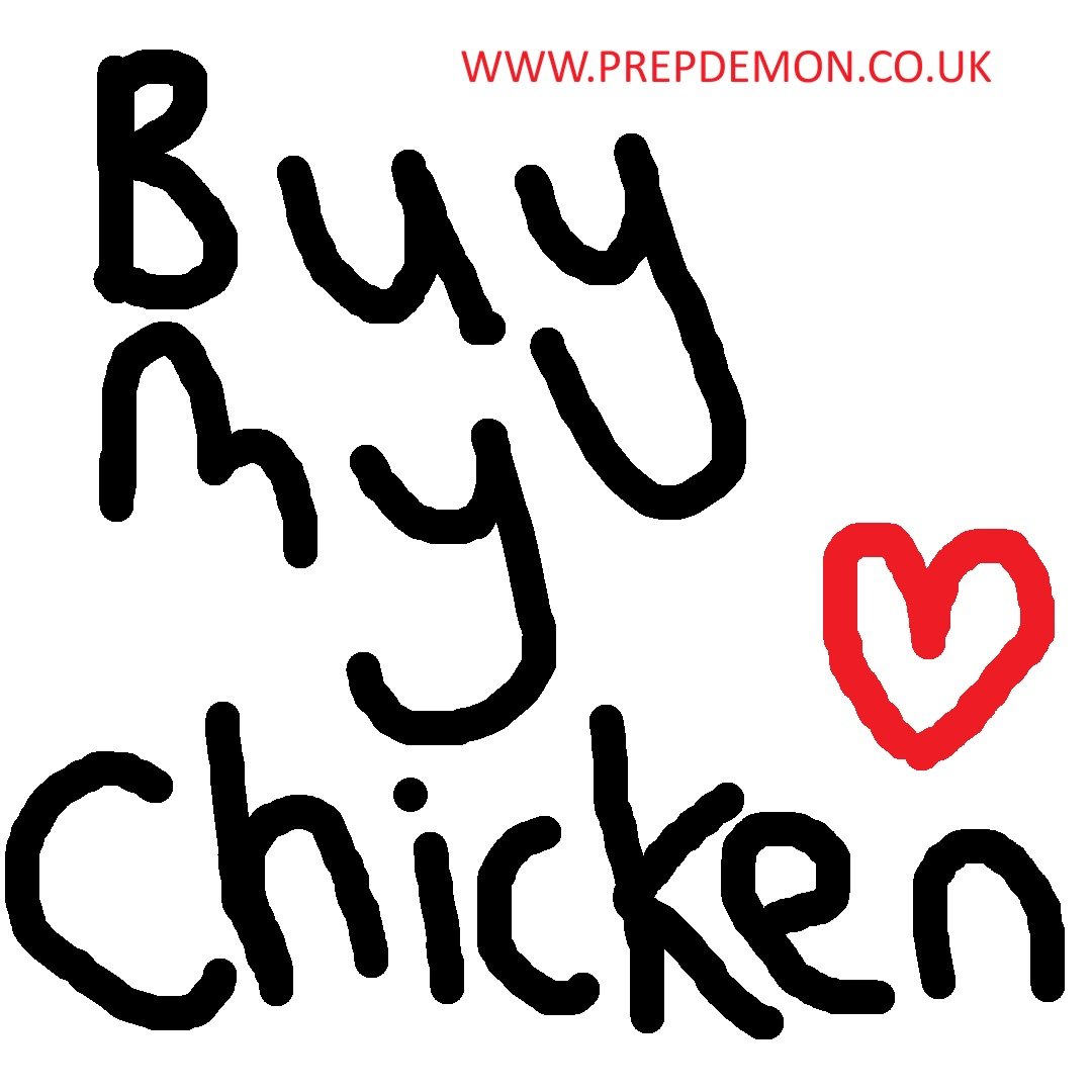 The marketing team (me) have excelled themselves this week. I call this the &ldquo;let the chicken sell itself&rdquo;.

I&rsquo;m not lying when I say I have the most moist breasts. Give me a try, every order is cooked fresh and shipped nationwide.

