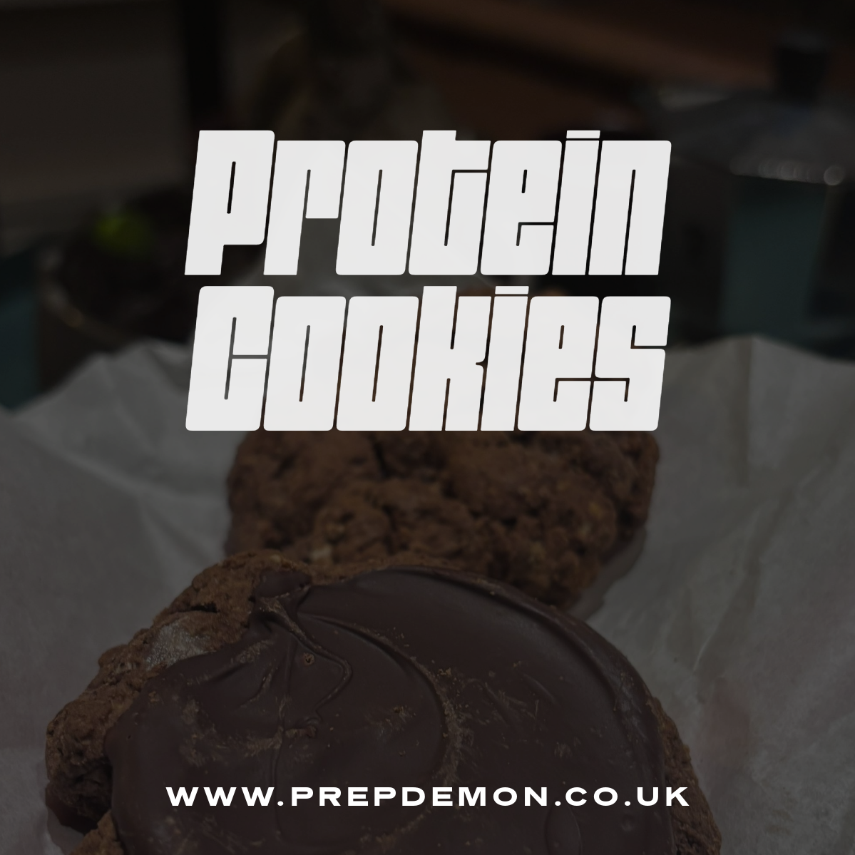 Chocolate Protein Cookies