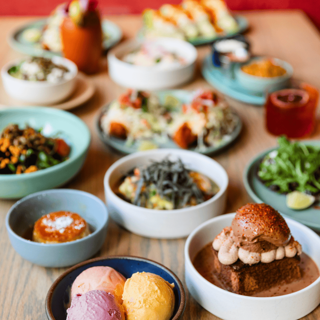 full table spread