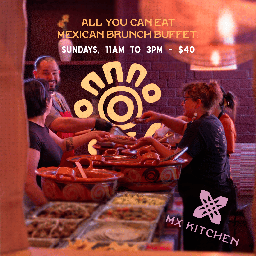 Mexican Brunch Buffet Square Graphic