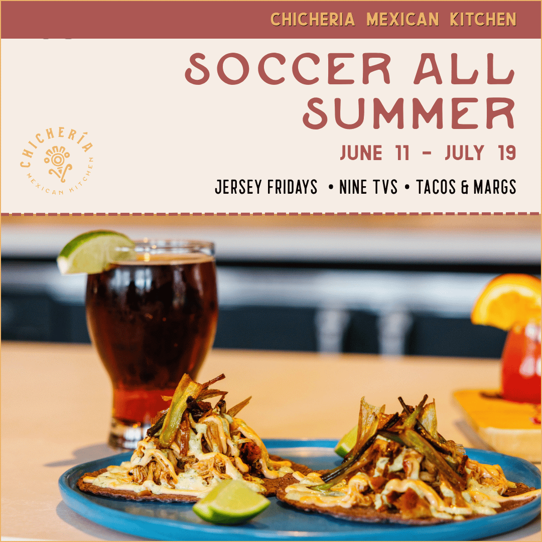 soccer all summer chicheria graphic