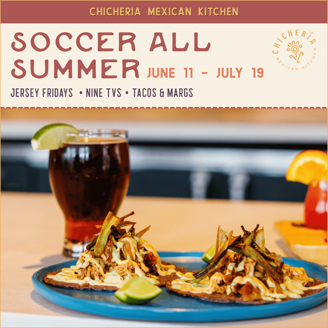 soccer all summer chicheria graphic