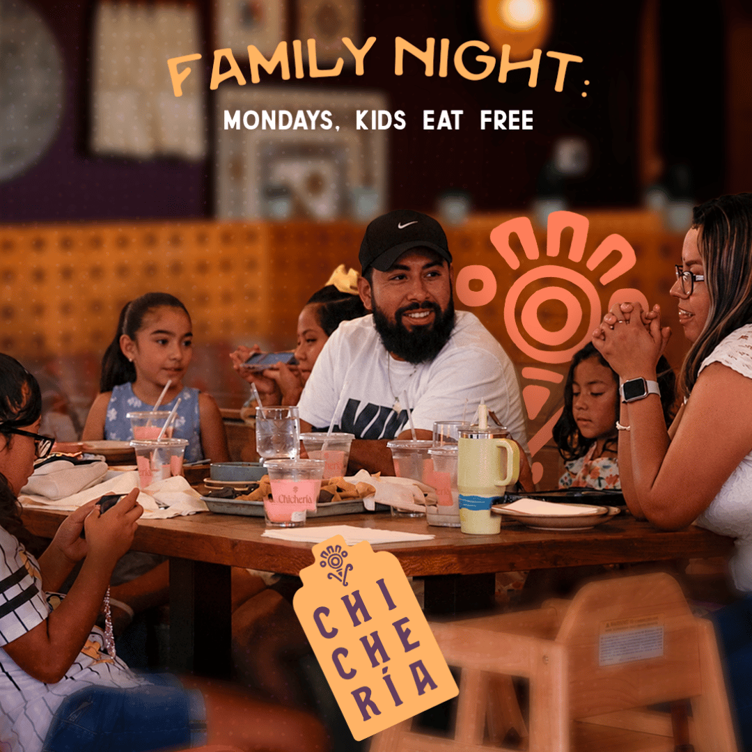 Family Night at Chicheria square graphic