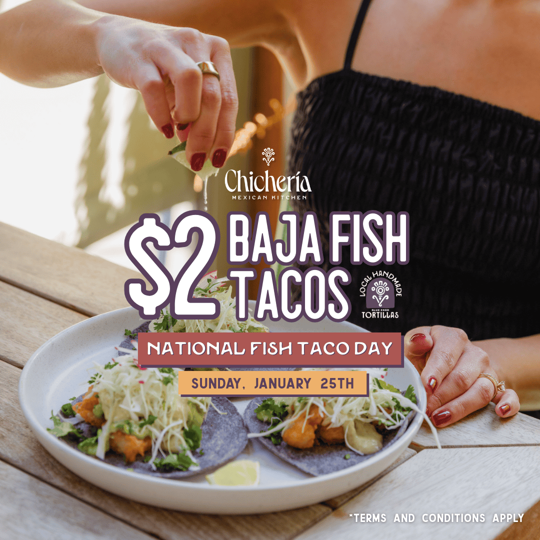 National Fish Taco Day square graphic