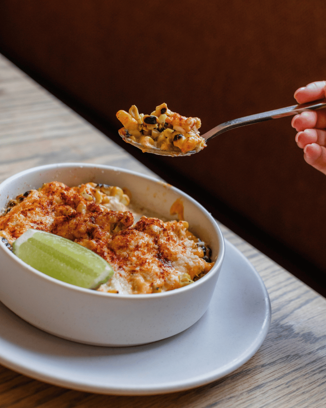 sweet corn esquites