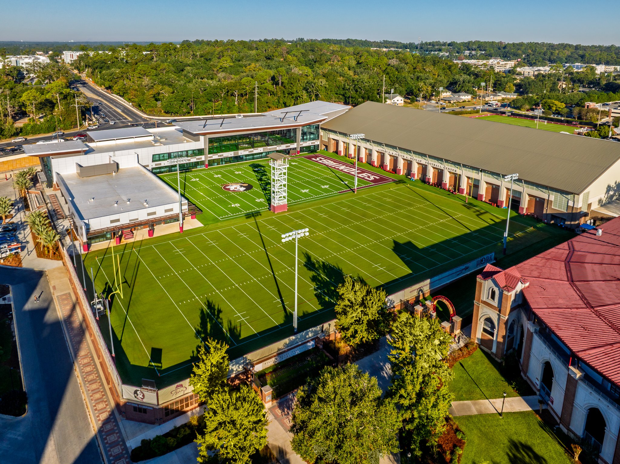 Florida State University’s Dunlap Football Center Gives Seminoles Football a New Home for Training and Recovery 