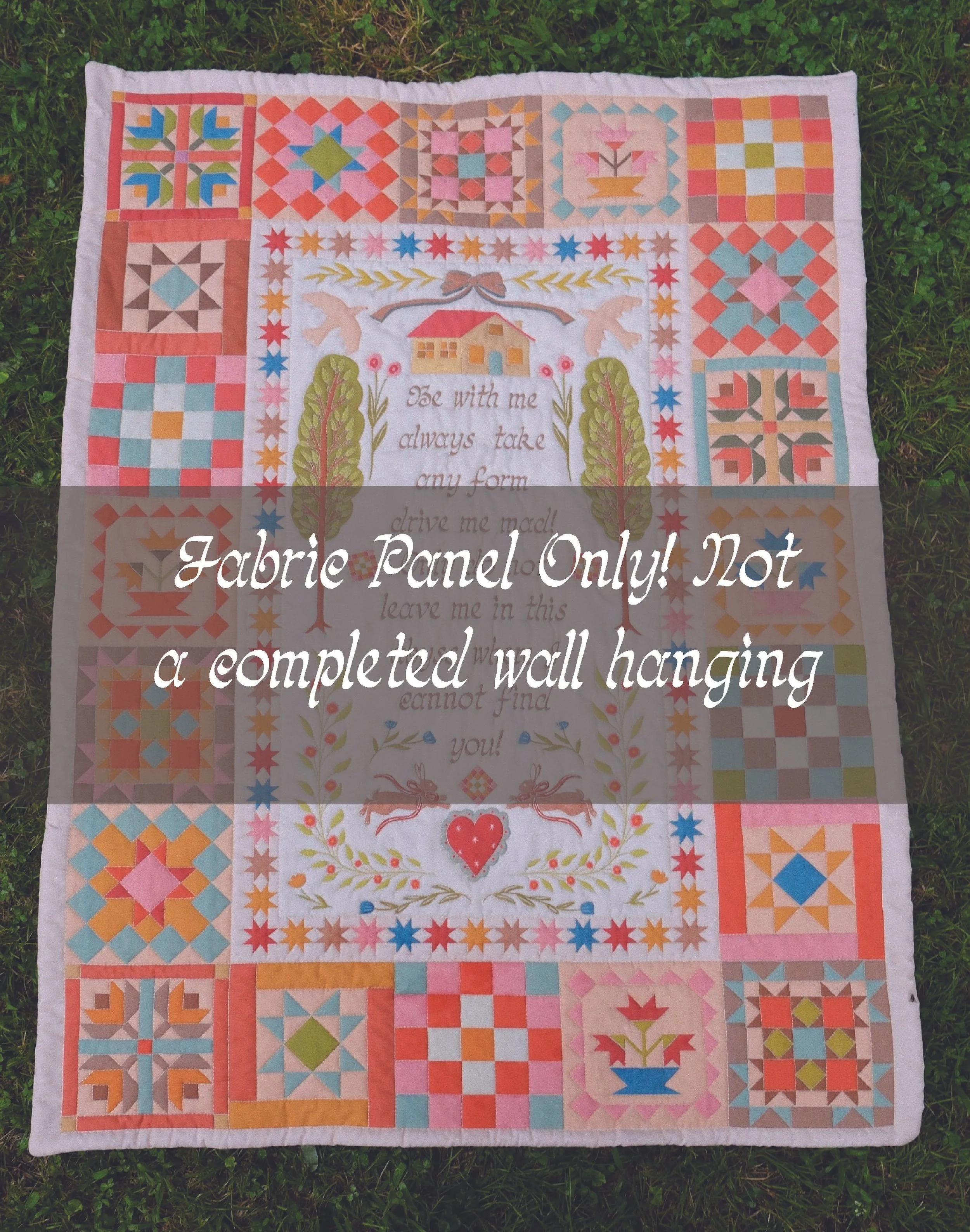 Fabric Panel : Be With Me Always
