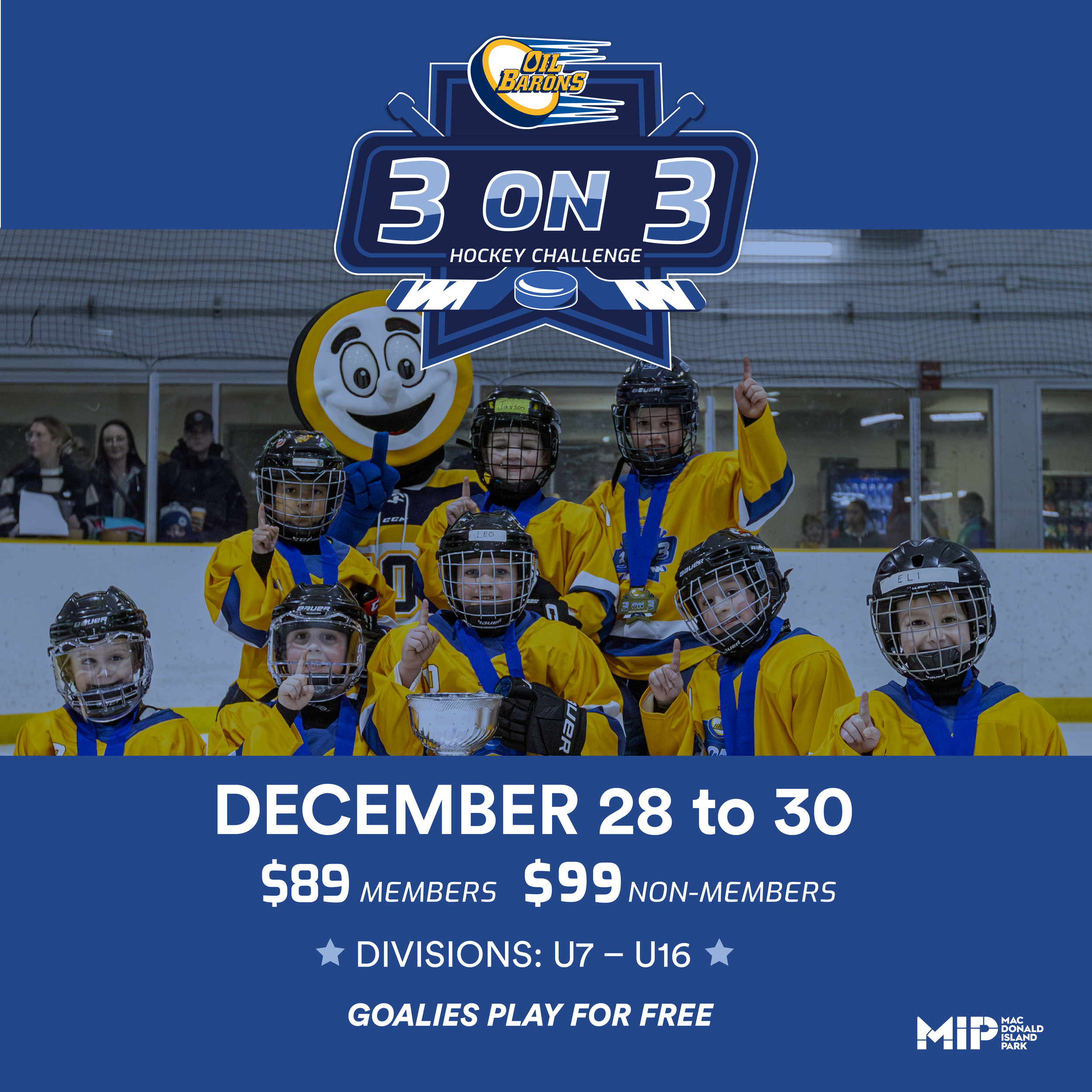 Oil Barons 3 on 3 Hockey Challenge 2026
