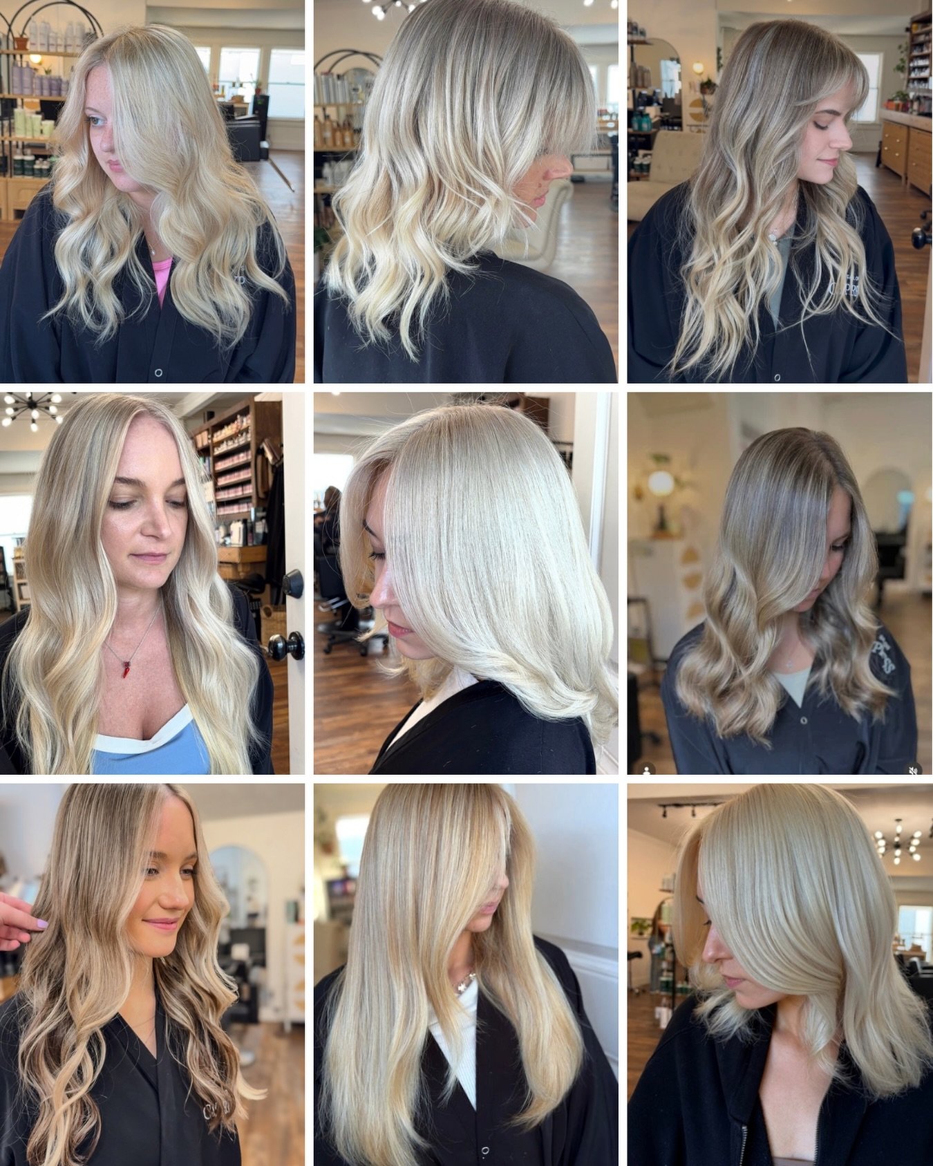 We don&rsquo;t just do blondes at Salon@Cypress&hellip;but we do alot of blondes.;) ☀️ If you want to be lighter and brighter for summer, we&rsquo;ve got you covered. 🌴