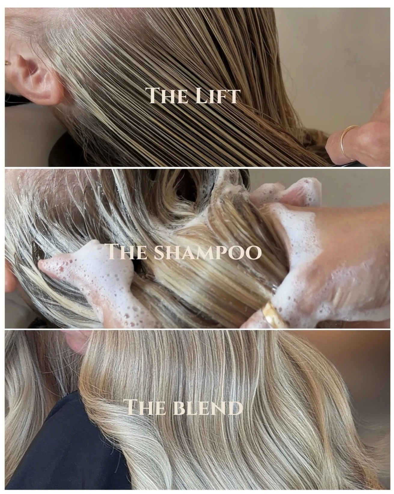 When the blonde raw lift is this good, you know the final result is going to be even better. 🥂 

Salon Cypress, Tampa stylist, blonde specialists, balayage, dimensional brunettes