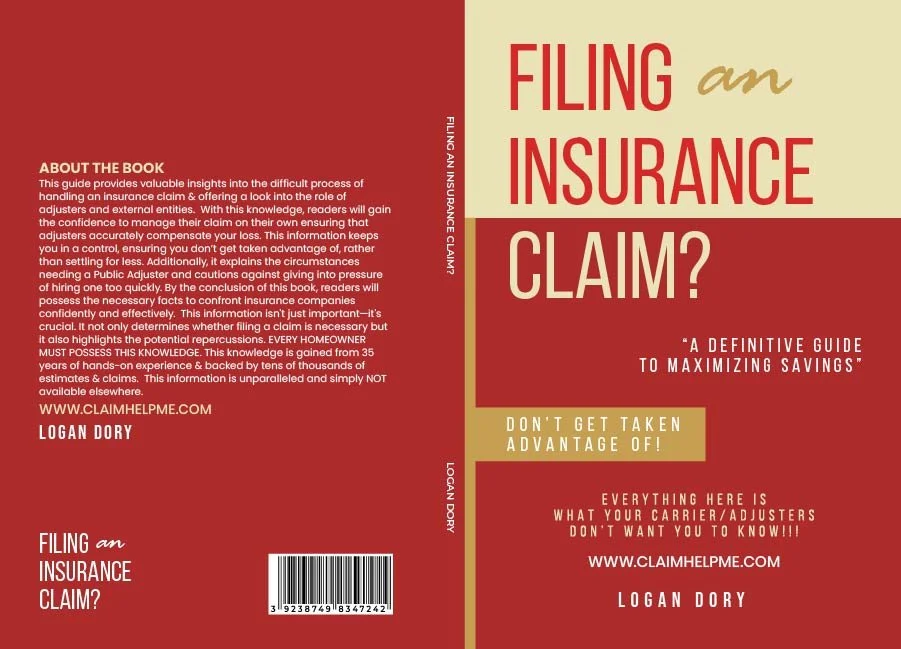 Filing an Insurance Claim book cover by ClaimHelpMe