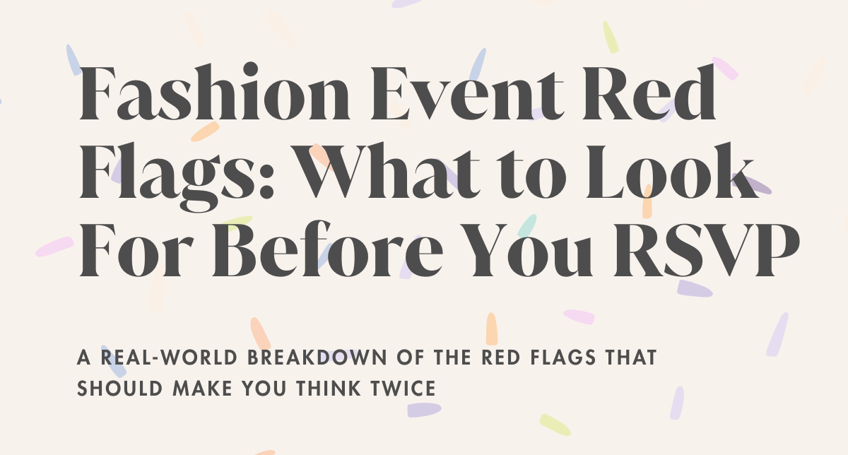 Runway or Run Away: What to Know Before You Buy a Fashion Event Ticket
