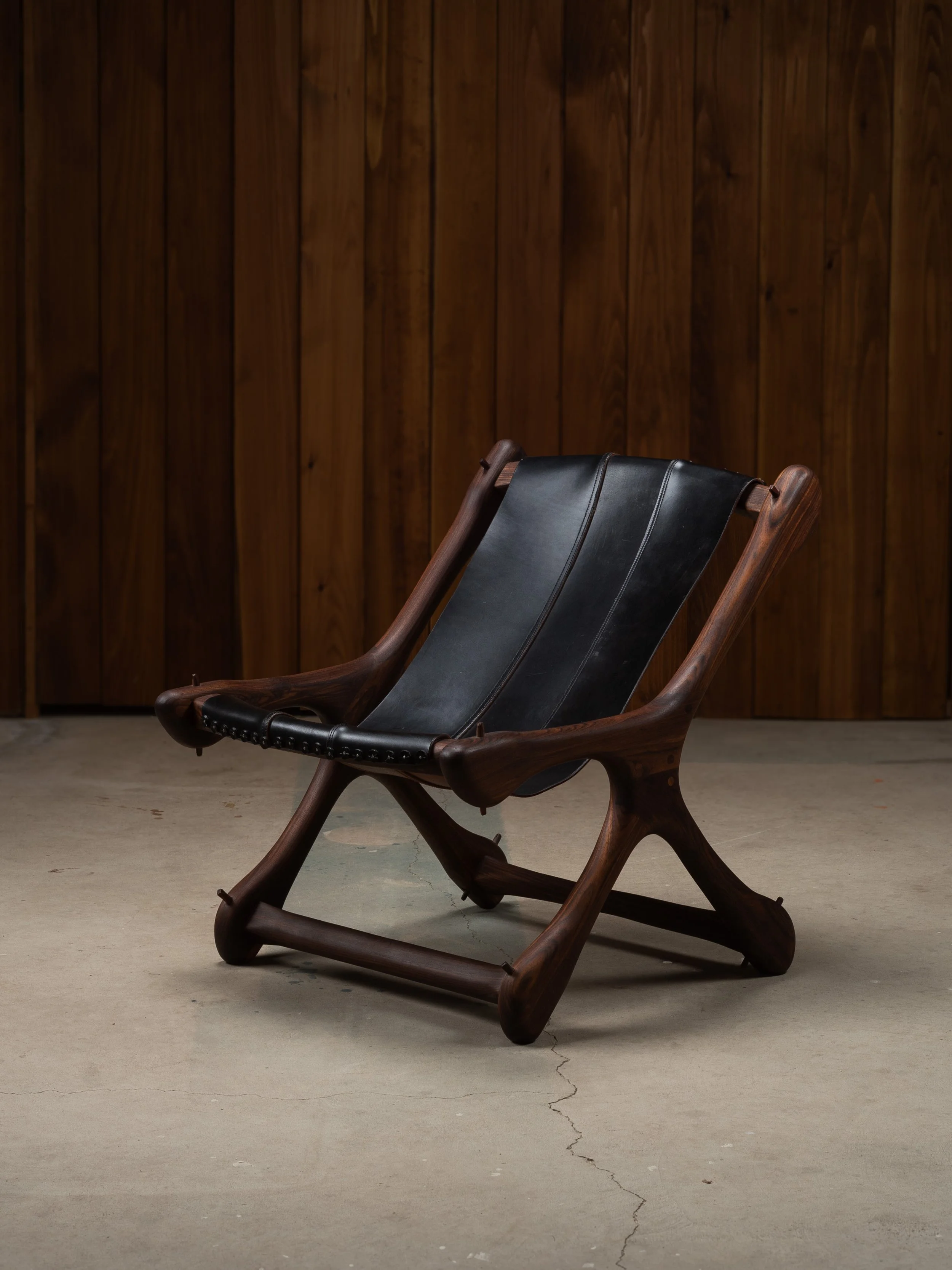 DON SHOEMAKER "SLOUCHER" SLING CHAIR FOR SENAL S.A