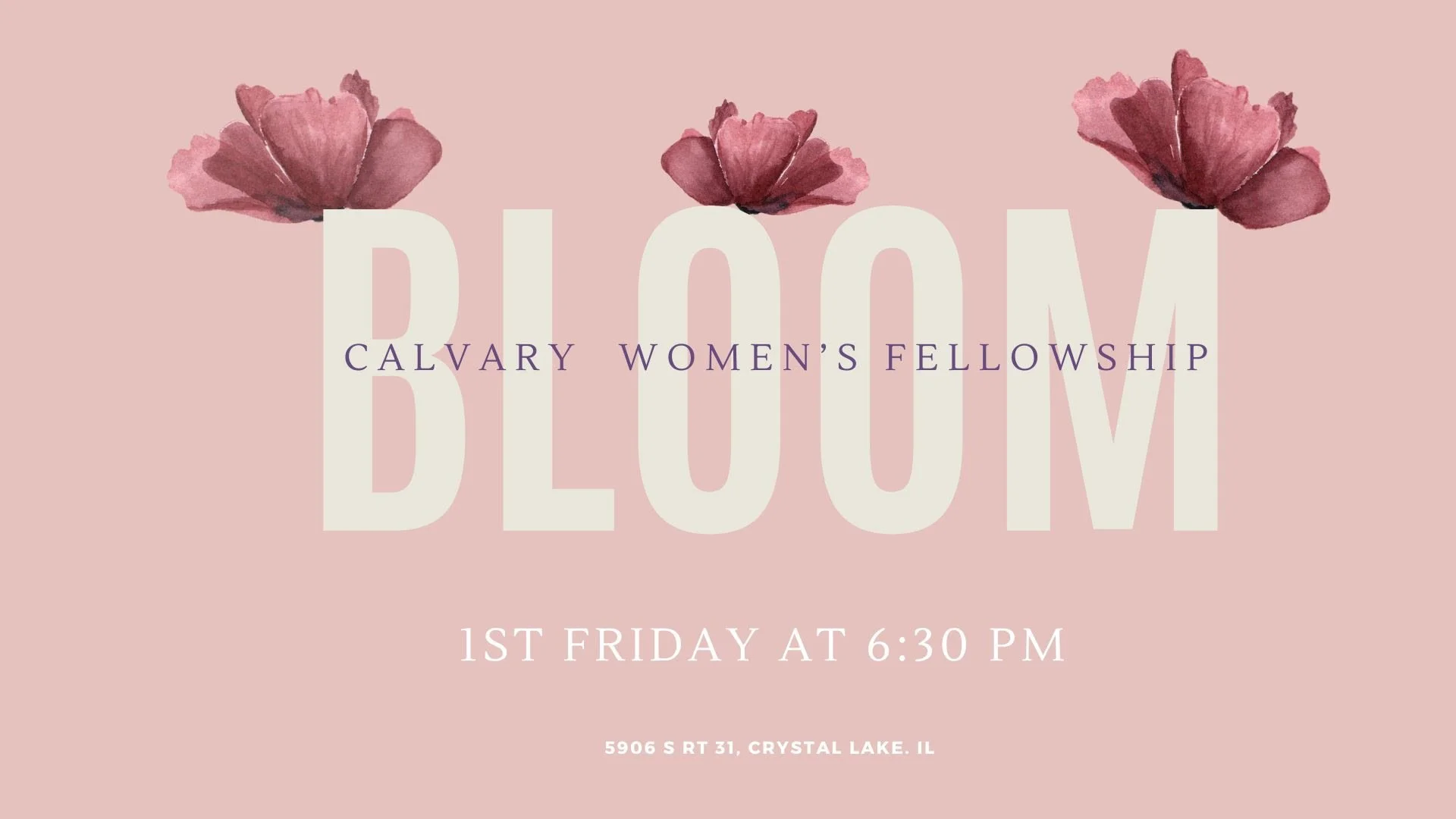Calvary Women First Friday Gathering