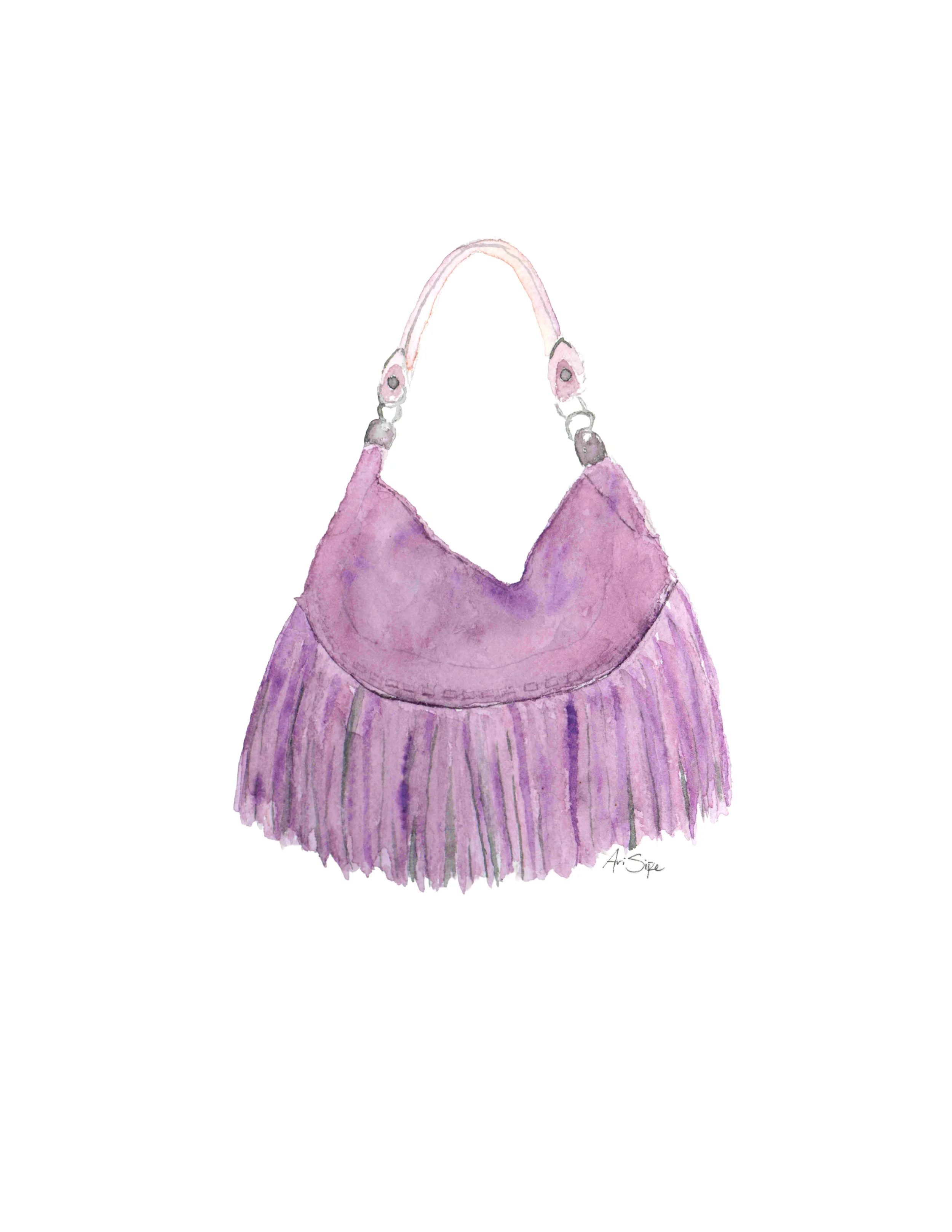 purple purse