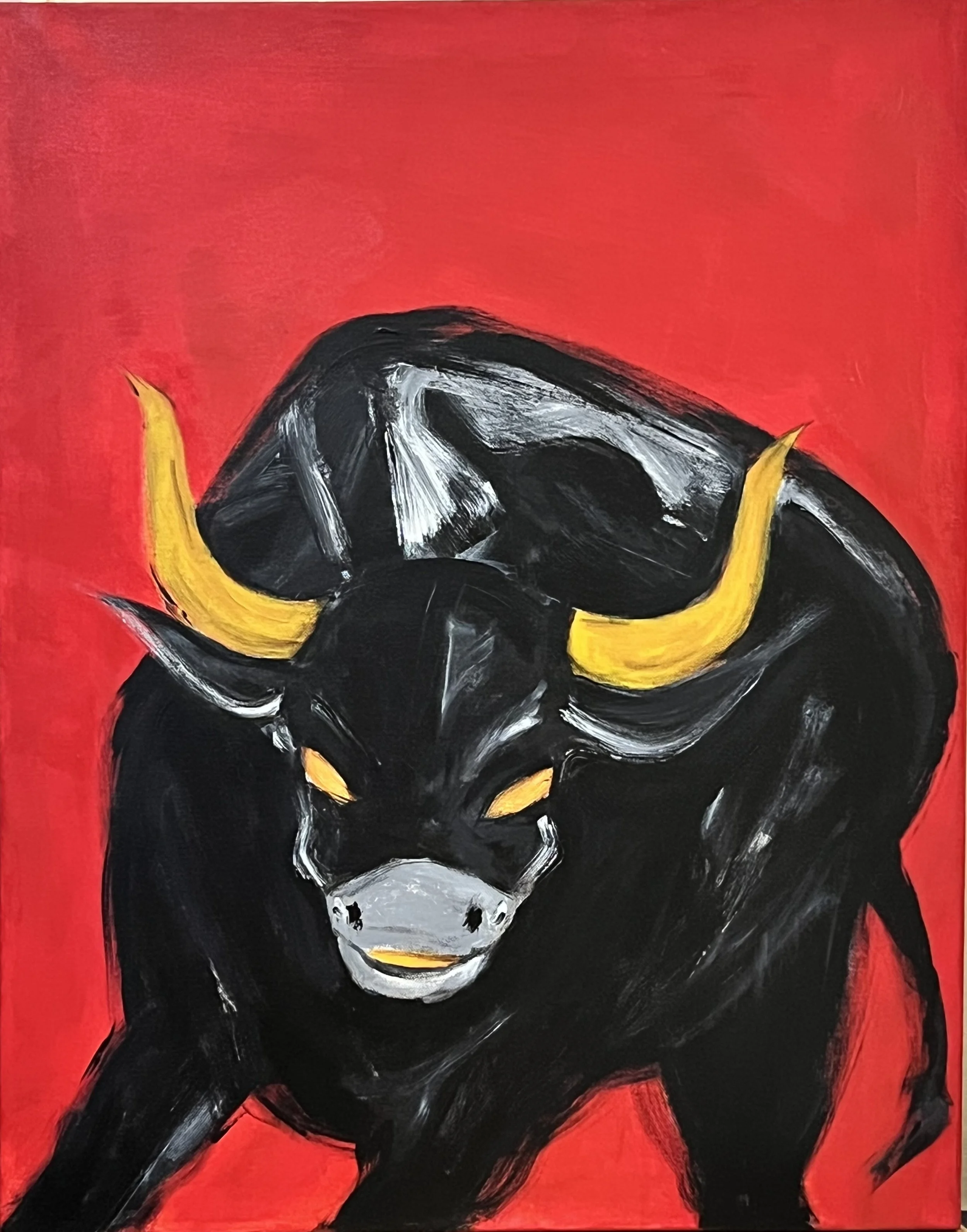 El Toro de Arnaud’s
[18in x 24in]
Acrylic on Canvas