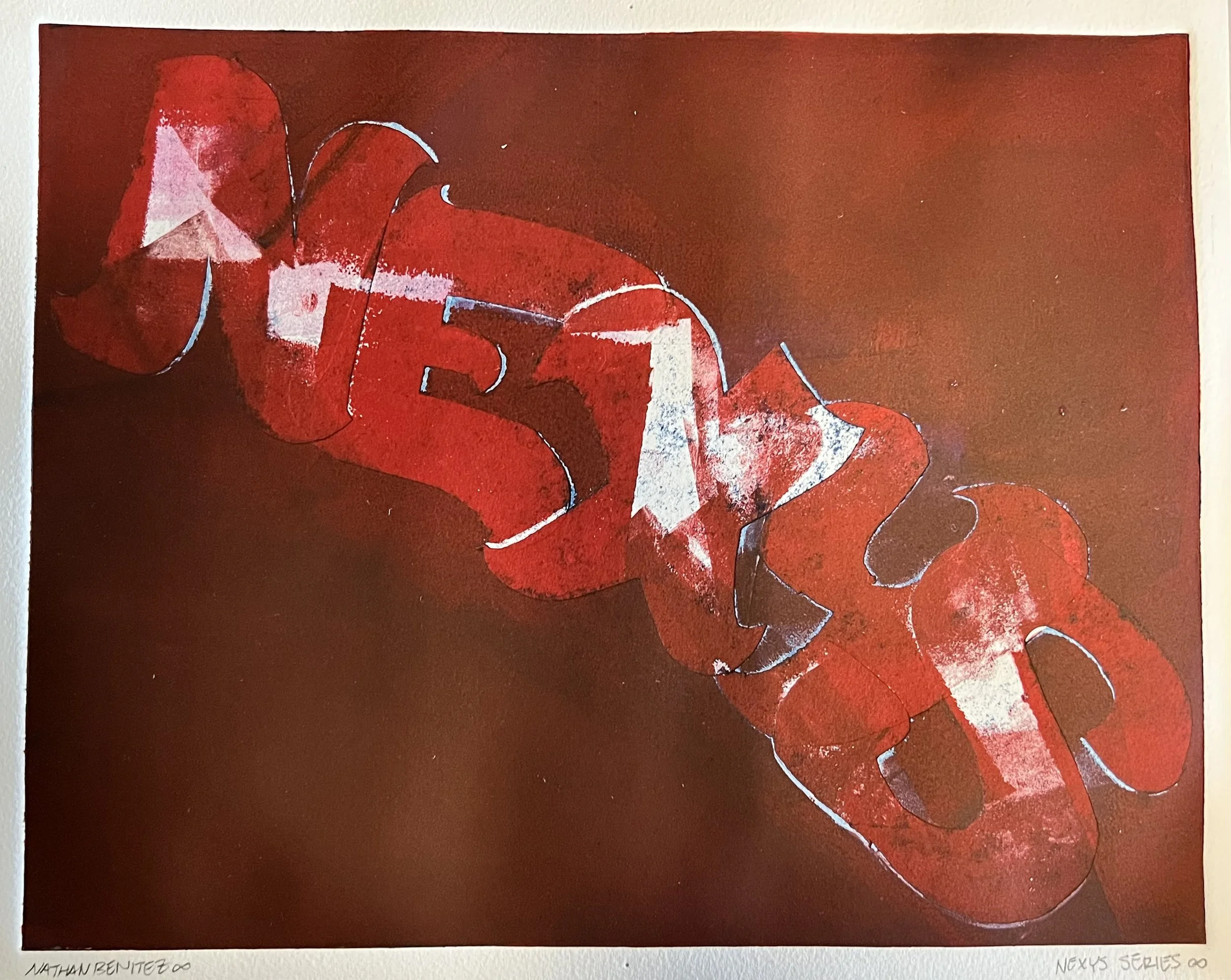 Nexys Series: 2
Printing Ink on Paper, 2023