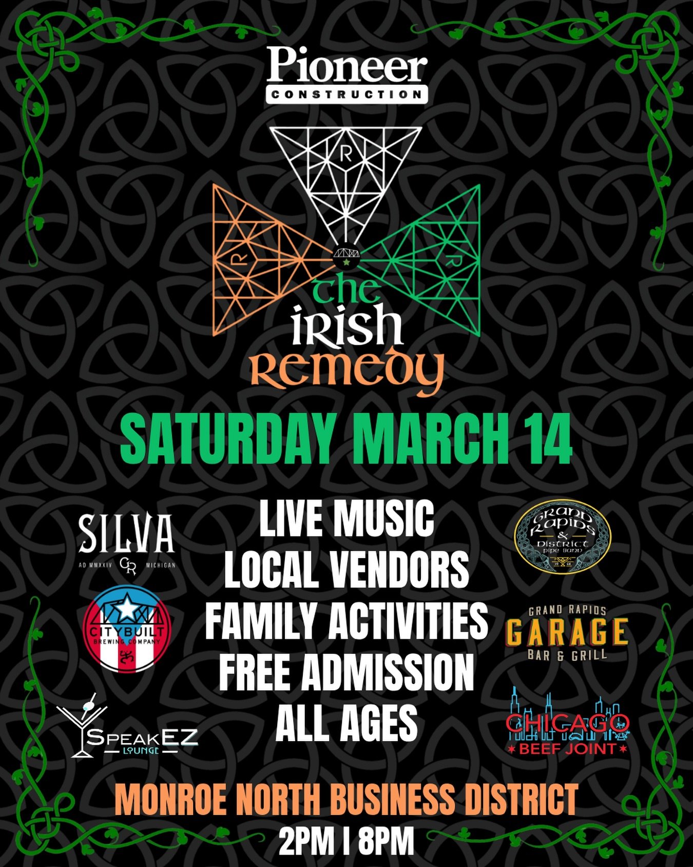 10 days to go&hellip; but who&rsquo;s counting? 🍀

Incredibly excited to be participating alongside our awesome neighbors for a St. Patrick&rsquo;s Day bash next Saturday! More details coming soon 😎