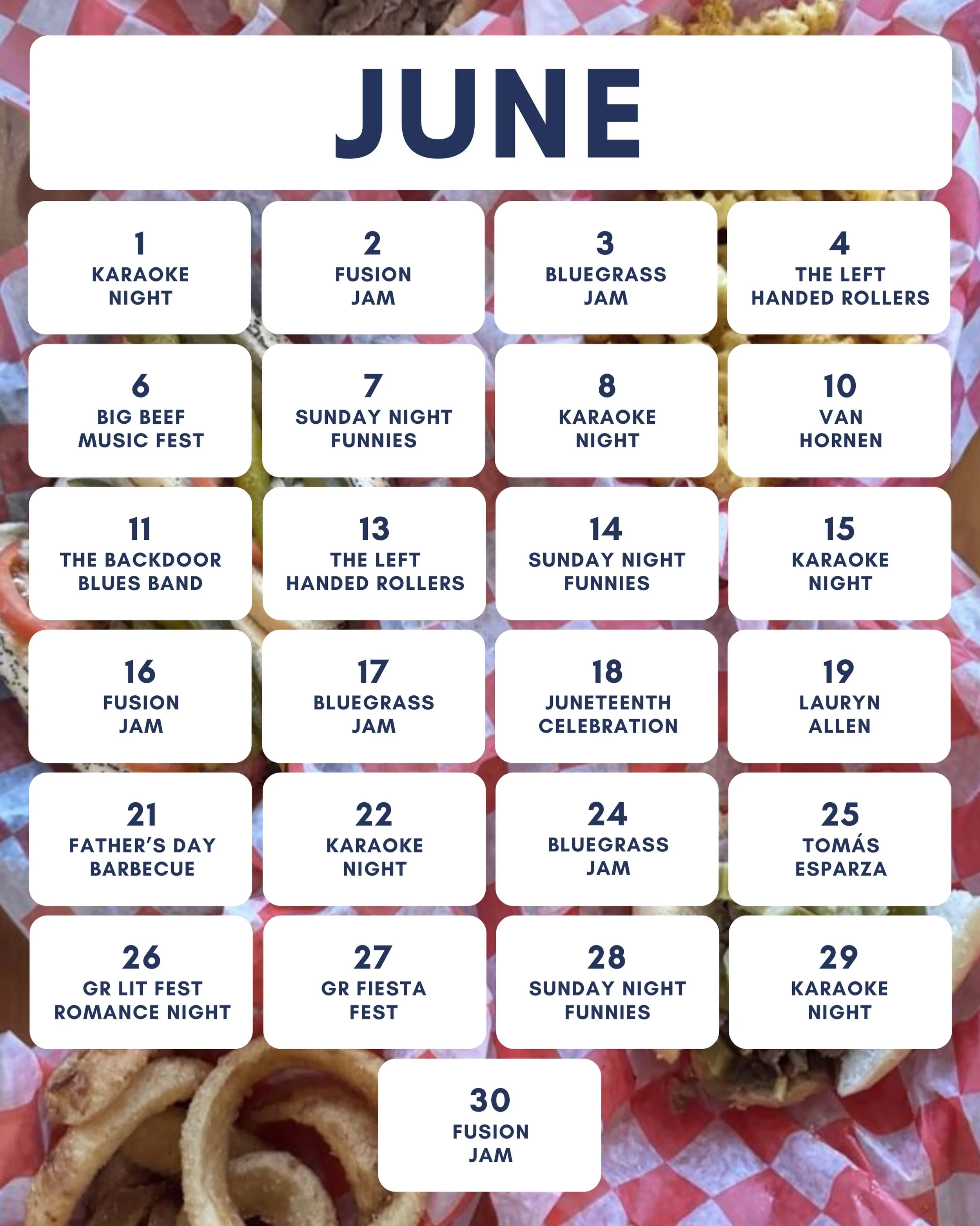 New month, new schedule 😎